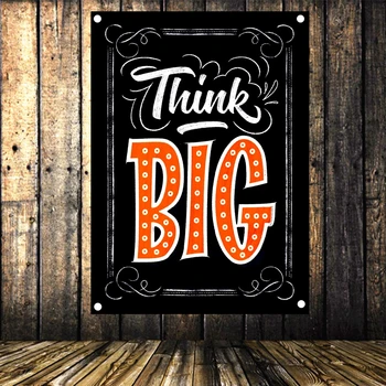 

Bright Colors Style Motivational Classroom Posters Flags & Banners Wall Hanging, Inspirational Quotes for Classroom Decoration B