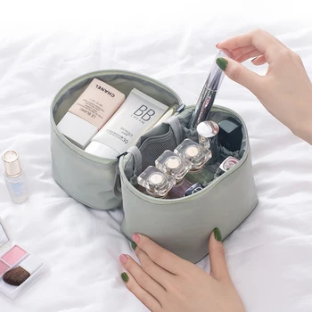 

2020 Brand organizer Travel Cosmetic Bags Cases Beauty Lipstick Perfume Women's Bag Zipper Toiletries Storage Pouch Beauty Bag