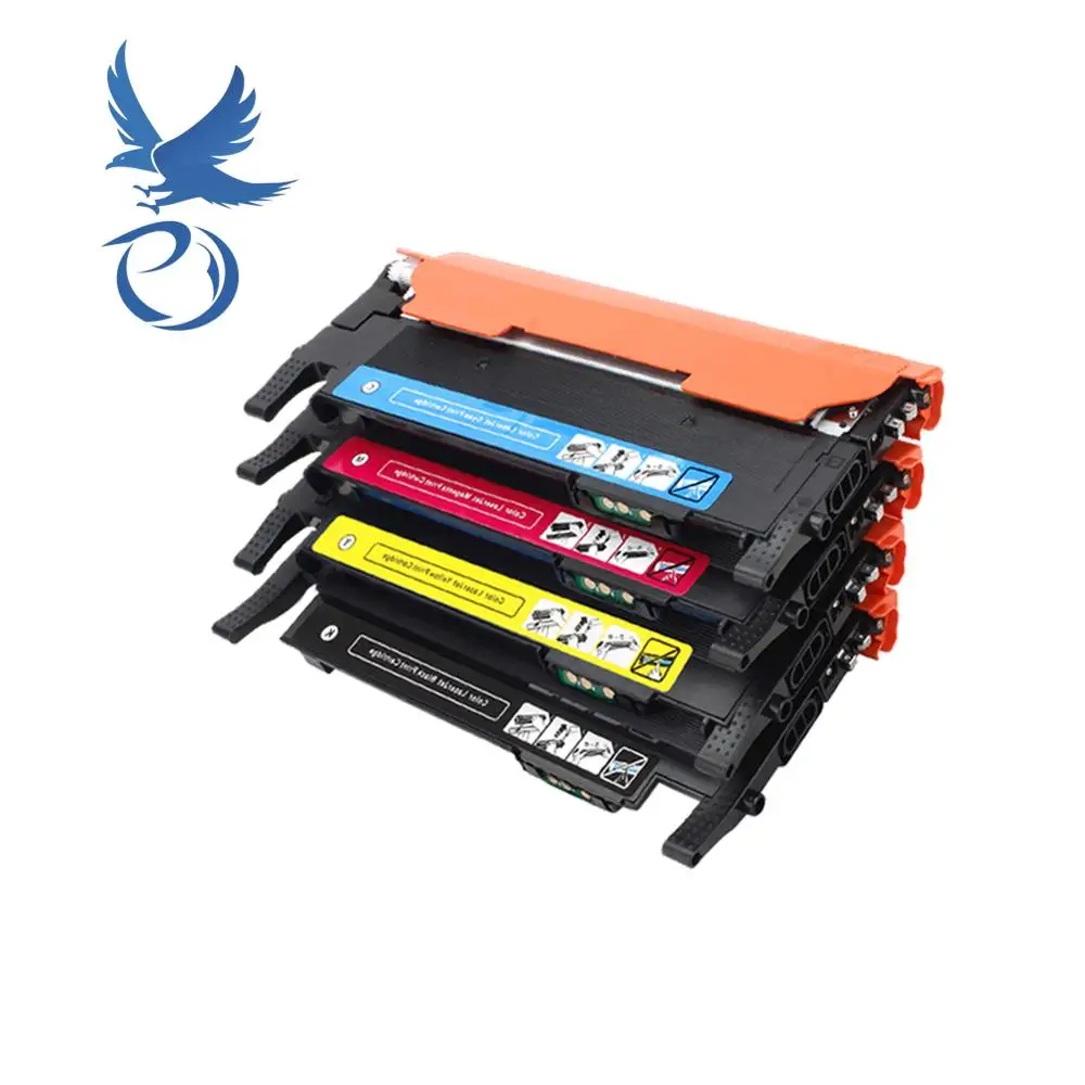 Тонер картридж для samsung CLP320 4 цвета CLP 320 321 325 CLX3180 CLX3185 CLX 3185 3180 CLT407S CLT 407S 407 |Картриджи