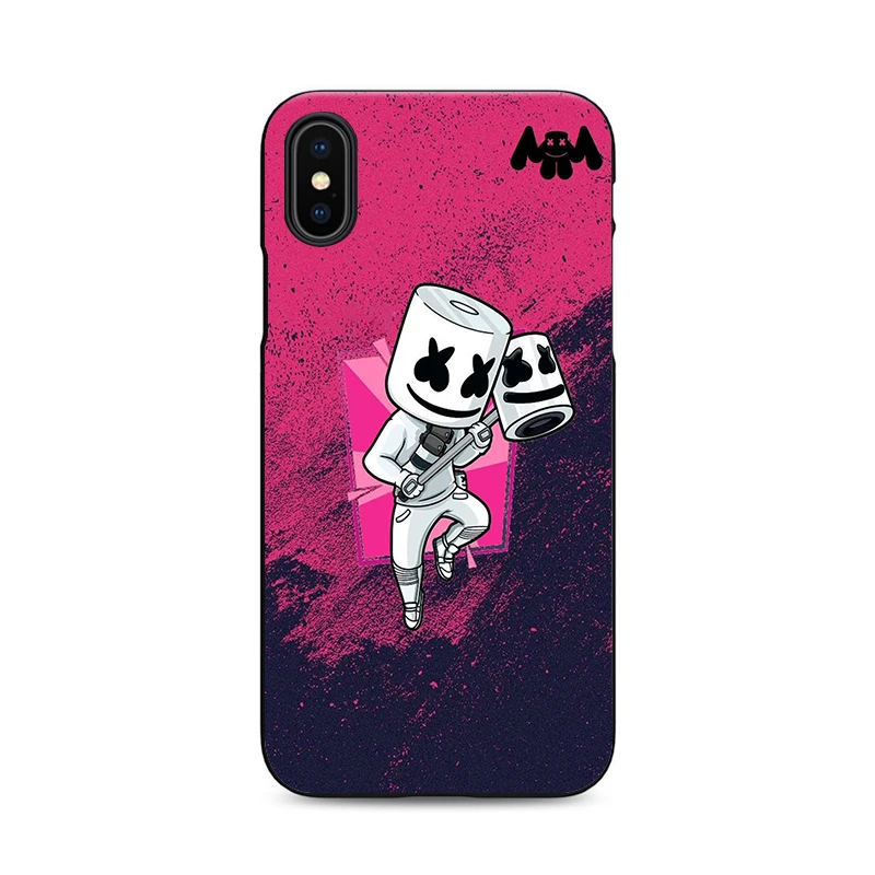 5326 Dj marshmallow чехол для iphone 7 plus чехол мягкий tpu черный чехол для телефона Чехлы для iphone X XR XS MAX 6 6s 7 8 plus 5 coque fundas - Цвет: 5326