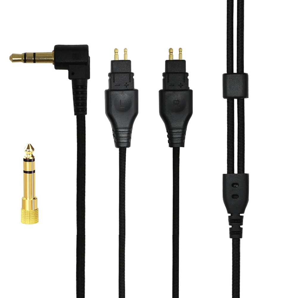 Compatible Headphones for HD650 HD600 HD580 HD565 HD545 HD535 HD525 HD265 Audiophile Upgrade Cable Headphone cable