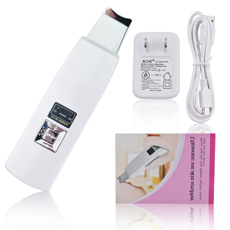 Аппарат для подтяжки кожи лица ультразвуковая щетка массажер терапия лицо поры