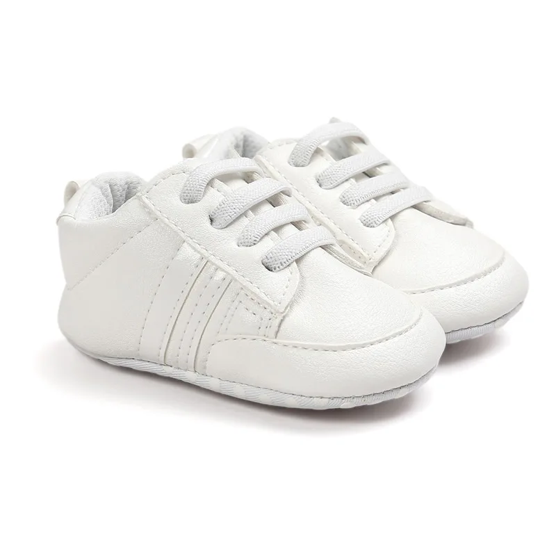 Mocasín de suela suave para bebé, antideslizante, de piel sintética, zapatos para niños y niñas, niño pequeño 0-18m 85WA