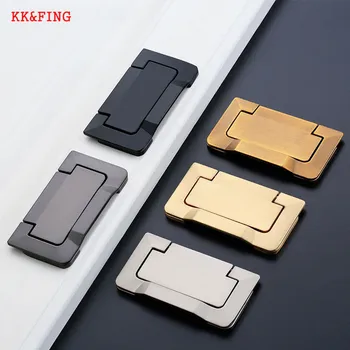 

KK&FING American Style Drawer Knobs Zinc Alloy Black Kitchen Cabinet Handles Cupboard Wardrobe Door Pulls Furniture Hardware