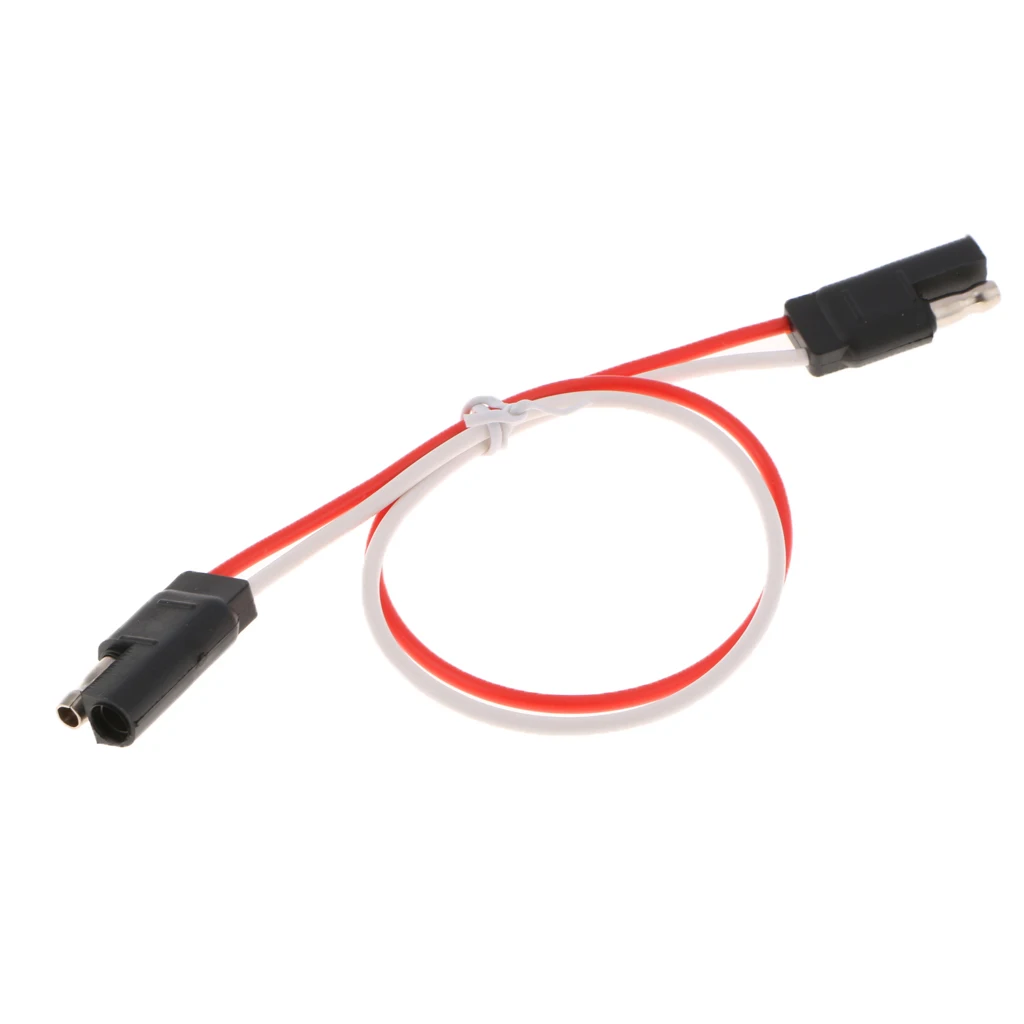 10 Gauge 15'' Car Quick Disconnect Connect 2-Pin SAE Waterproof Wire Harness Plug