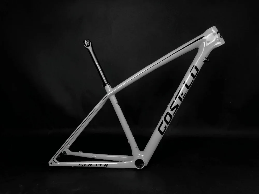 Sale 2019 T1000 Carbon Fiber Costelo SOLO II Mountain MTB 29er Carbon frame bicycle frame seatpost clamp only 820-920g Super light 3