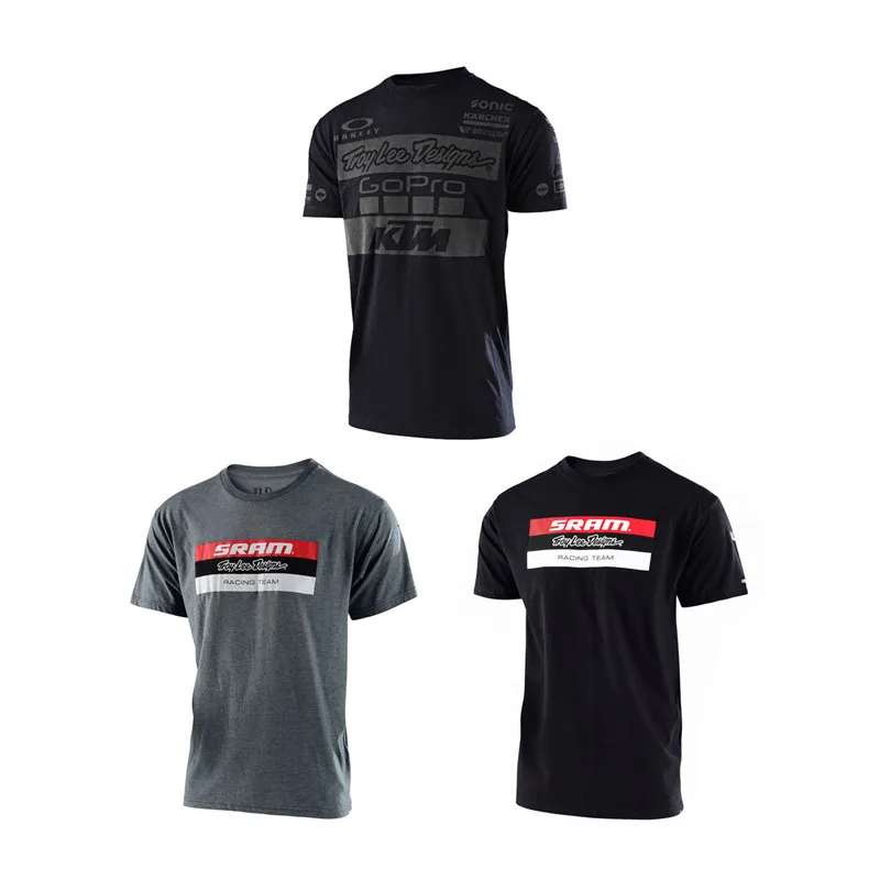 Велосипедная одежда tld ktm Team Edition футболка с коротким рукавом спортивная футболка для GoPro TLD летняя одежда для верховой езды
