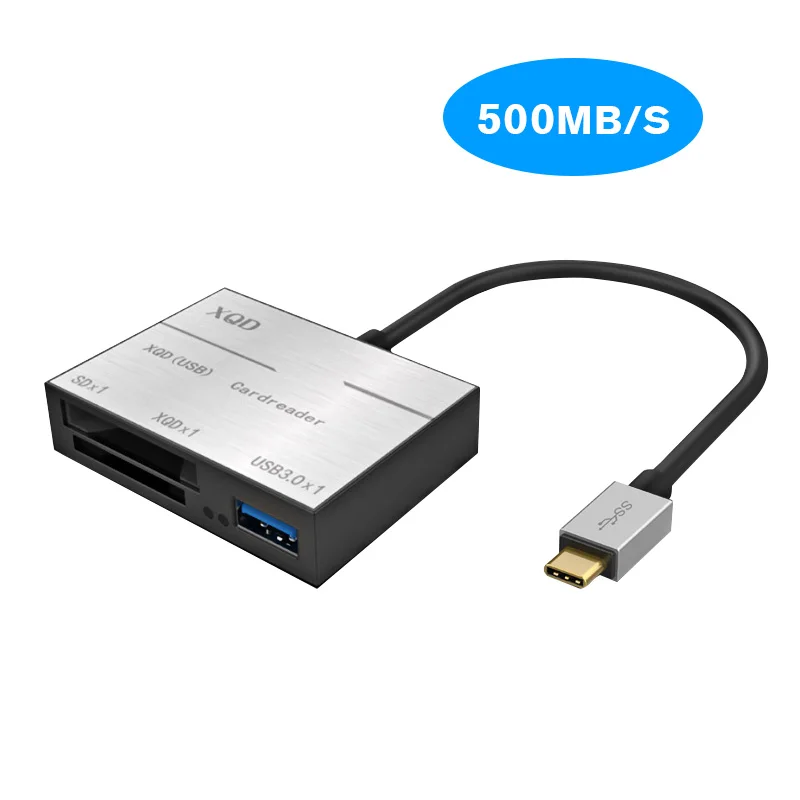 XQD кардридер type C USB 3,0 XQD Считыватель Карт Памяти высокоскоростная камера компьютер OTG адаптер для sony G серии Lexar XQD