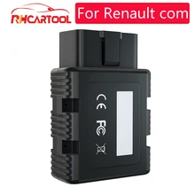 Nuevo para Renault COM Bluetooth coche de diagnóstico herramienta para Renault diagnóstico COM y clave del programa lector de código para R-enault puede Clip