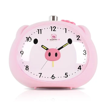 

Plastic Creative Small Alarm Clock Children Smart Alarm Clock Carpet Electronic Digital Clock Zegar Klapkowy Houseware OO50AC