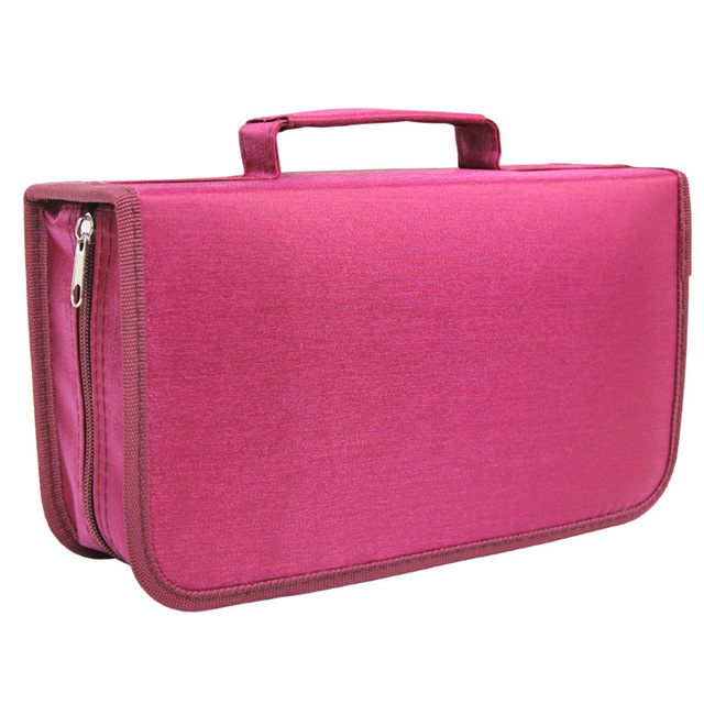 Large Capacity Disc Capacity DVD CD Case Holder For Car Media Storage CD Bag Portable Carry Bag Box For  DVD CD Accessories