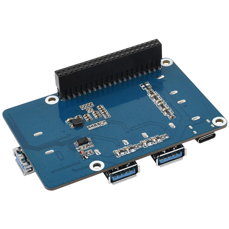 Placa de Expansão Raspberry pi 4b com Usb 3.2 Gen1 com Portas para Raspberry pi 4b com Chapéu - Imagem 3