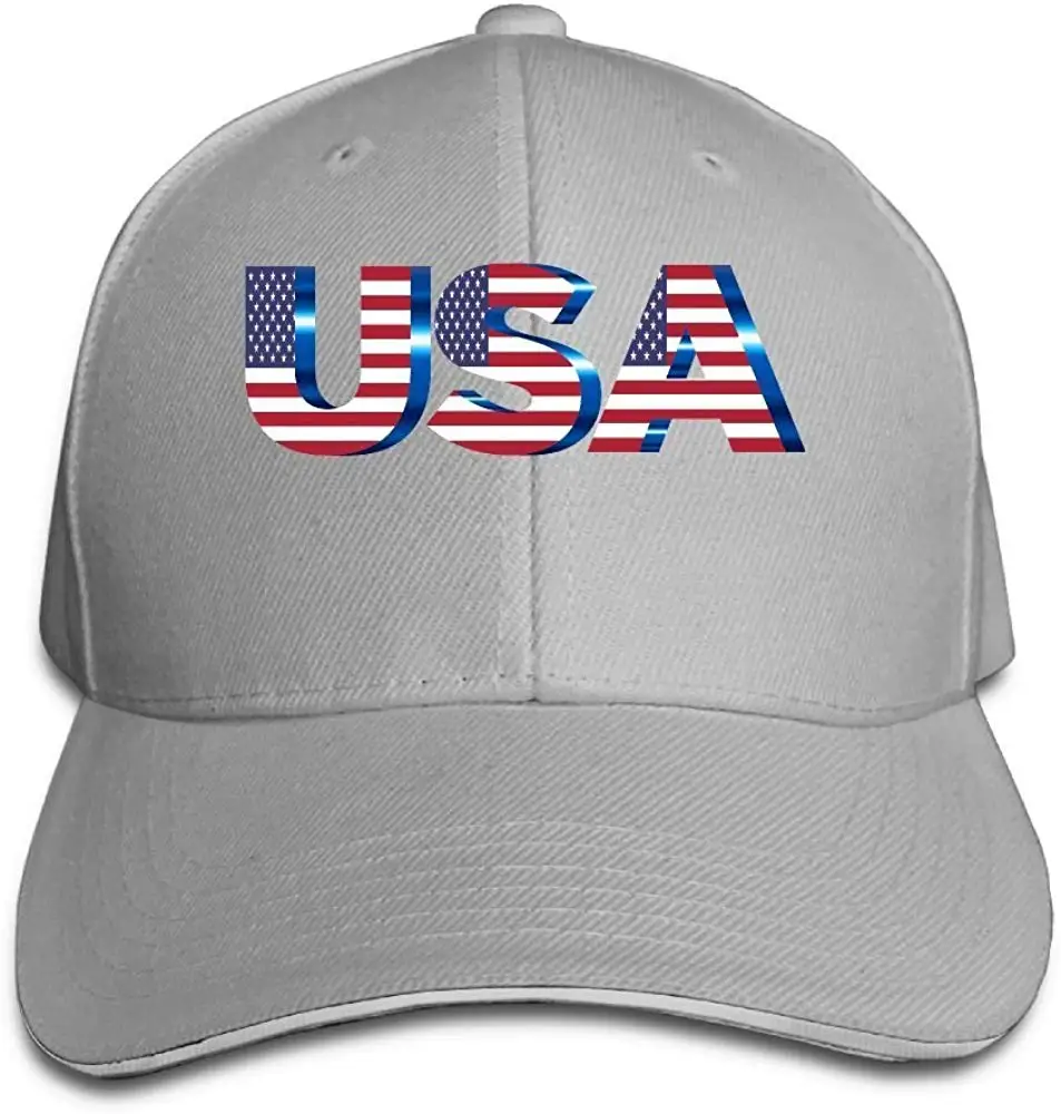 Унисекс Флаг США Мода Бейсболка с козырьком кепки для путешествий/спорта