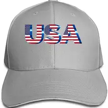 Унисекс Флаг США Мода Бейсболка с козырьком кепки для путешествий/спорта