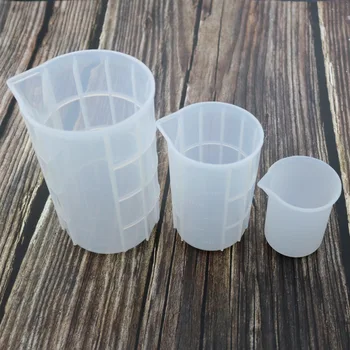 

DIY Crystal Epoxy Silicone Mould Disposable Amount Cup 750ml with Measuring Hand-made