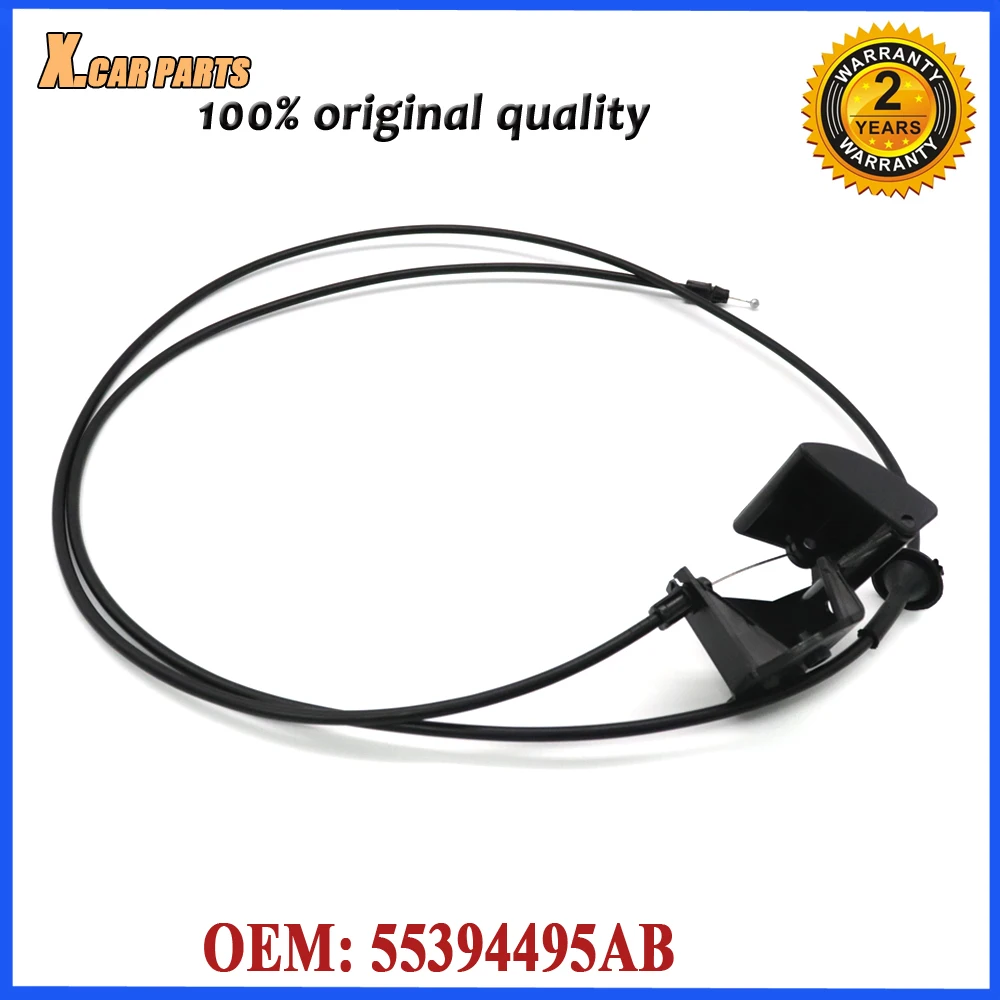 Новый кабель защелки капота автомобиля с ручкой 55394495AB для Jeep Commander 06-10 Grand Cherokee XK