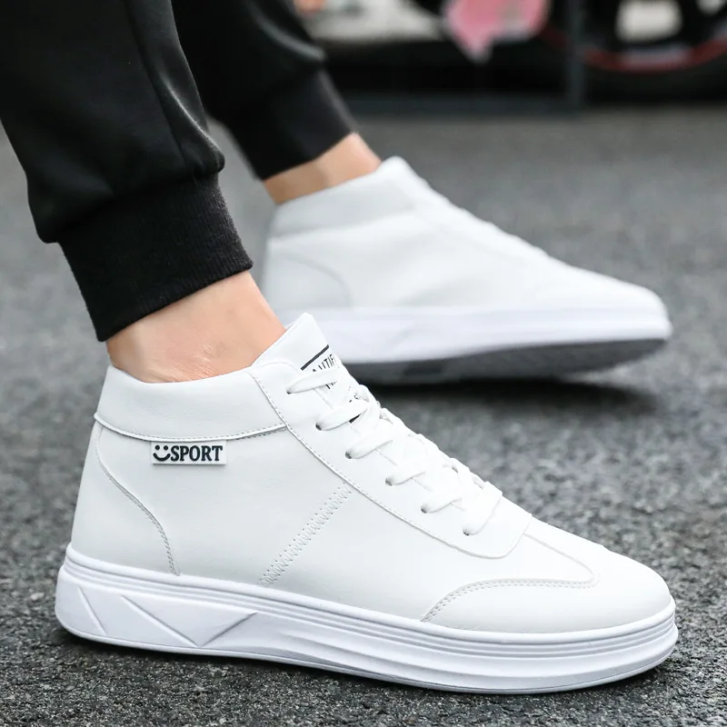 

2020 Spring New Style MEN'S SHOES Sub-Men's Casual Hight-top MEN'S SHOES Korean-style Trend Versatile Shoes Hight-top