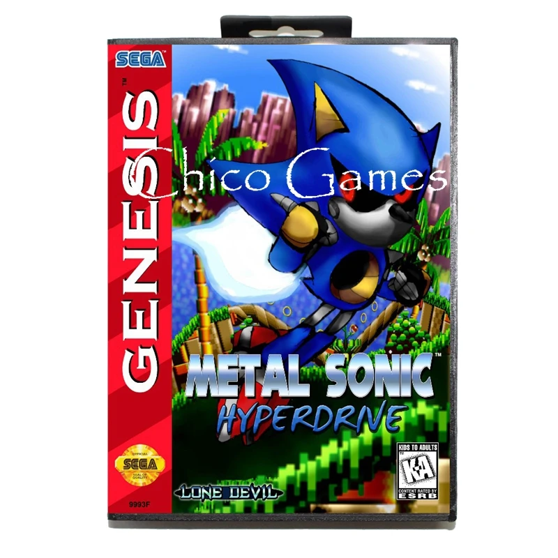 Sega MD игровая карта-металлическая звуковая Крышка США для sega megadrive игровая консоль 16 бит MD карта