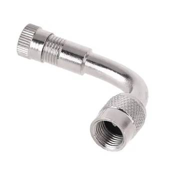 

New 90 Degree Bend -Valve Extender Tire Stem Wheel Adapter for Car Motorcycle Truck