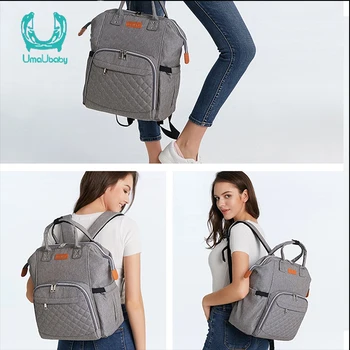 

Waterproof Women Backpack Baby Diaper Bag Travel Infant Diaper Bag Nappy Bag Baby Care Large Capacity Travel Maternity Bags