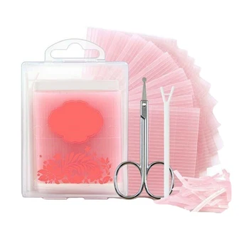 

Invisible Eyelid Sticker Breathable Fiber Double Side Adhesive Transparent Eyelift Eye Makeup Invisible Eyelid Sticker Breatha