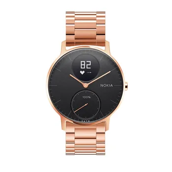 

Stainless Steel Quick Release Wrist Bands Belt Watch Strap for Nokia Withings Steel HR HJ55