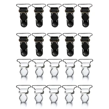 20 шт. резиновая подвязка пояса ремни бедра высокие чулки подтяжки ручки 26 мм белый и черный