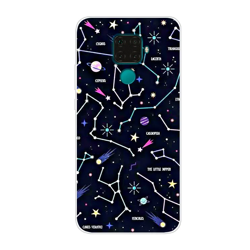 Для huawei Nova 5i Pro Чехол милый мультфильм мягкий силиконовый планета кошка для телефона С Рисунком Тигра чехол для huawei Nova 5i Pro Чехол Nova5i Pro Чехол