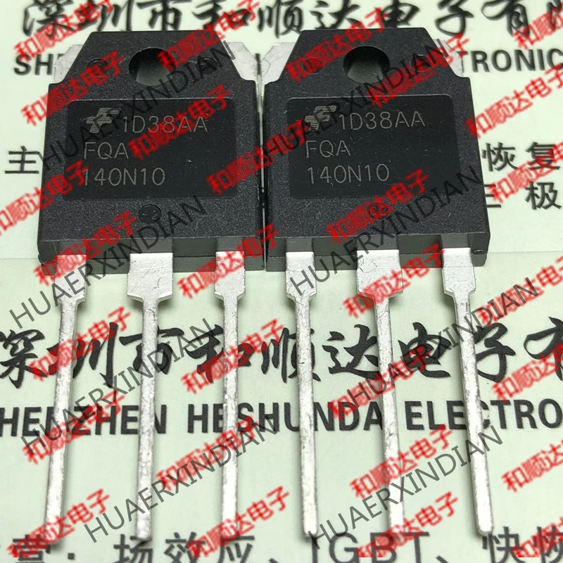 10 шт./лот и FQA140N10 TO-3P 100V 140A на