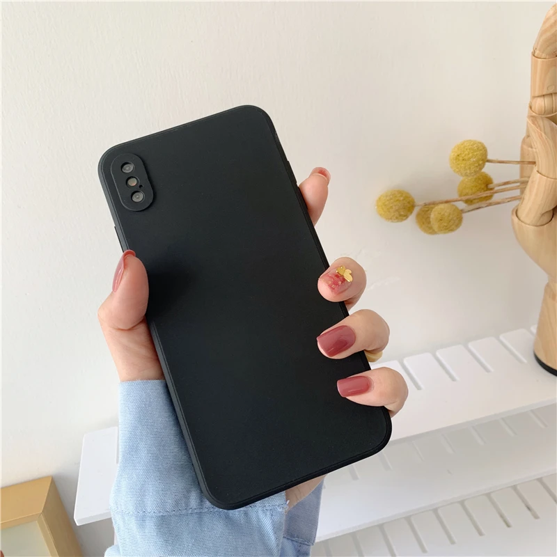 Ban Đầu Silicone Cao Cấp Dành Cho Iphone 7 8 6 6S 6 Plus 12 11 Pro X XS MAX XR SE ốp Lưng Điện Thoại Trên Iphone 7 8 12 Mini 10 Bao custom iphone cases Cases For iPhone