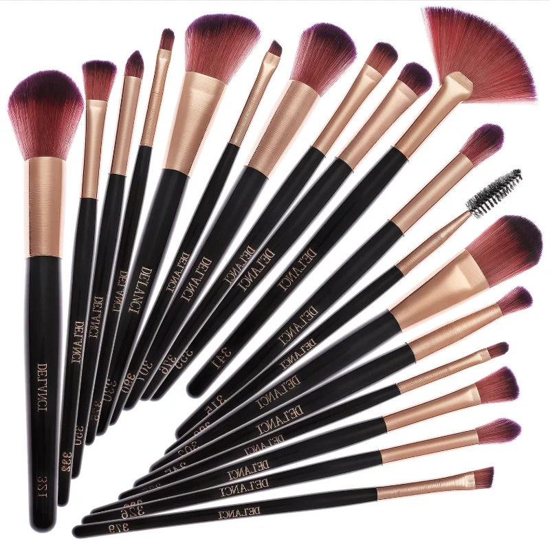 Makeup Brush Set 16pcs Professional Cosmetic Brushes with Soft and Cruelty-Free Synthetic High-grade Fiber