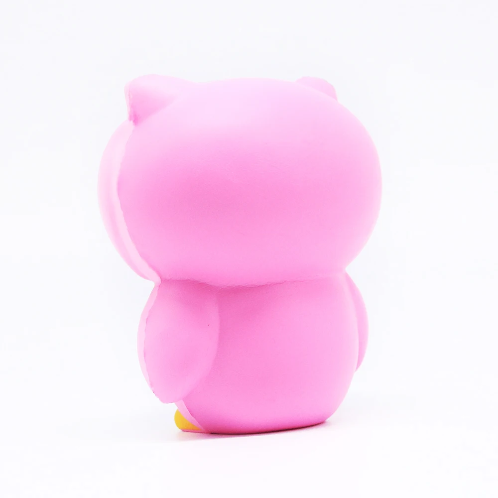 Мягкий медленно распрямляющийся мягкий милый большой jumbo Kawaii с рисунком в виде сов; Мягкие игрушки с ароматом