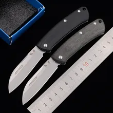 Новинка 319 года, JUFULE, micarta/G10, ручка Mark s30v, лезвие для кемпинга, охоты, для улицы, карманный, фруктовый, EDC инструмент, универсальный, джентльменский, складной нож