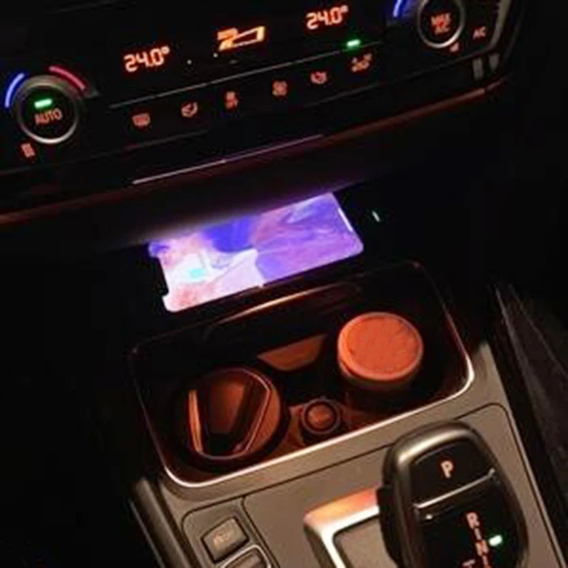Беспроводное зарядное устройство QI для BMW F30 F31 F32 F33 F34 F35 F36 2014 2018 10 Вт аксессуары