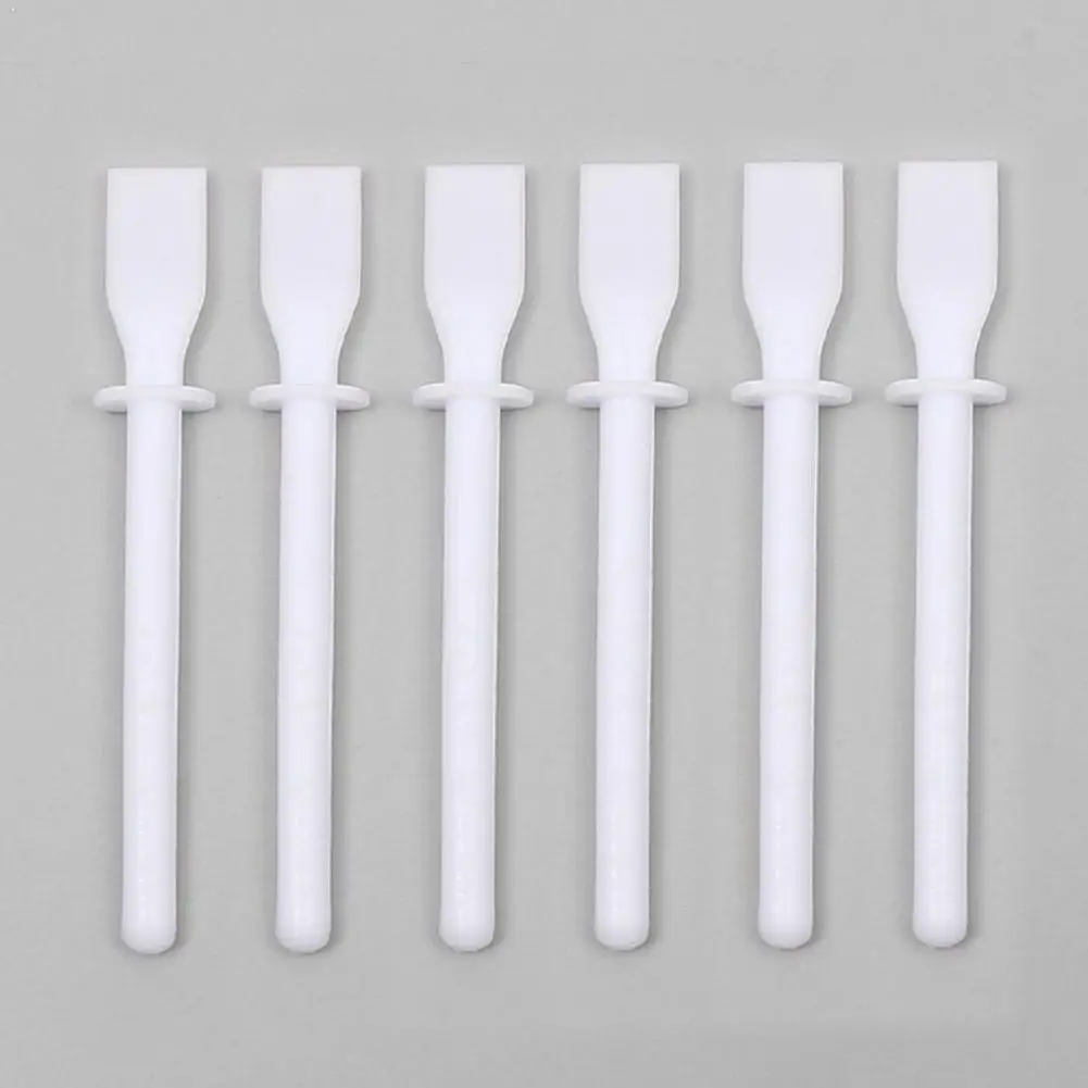 10 Uds. De cuchillo de paleta profesional de plástico para pintura al óleo, saludable para conjunto para artista, herramienta de pintura, cuchillo de artes no irritante Fi F6G9