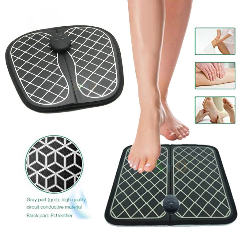 

EMS Foot Relax Massage Muscle Stimulator Wireless Foot Vibrate Massage Mat