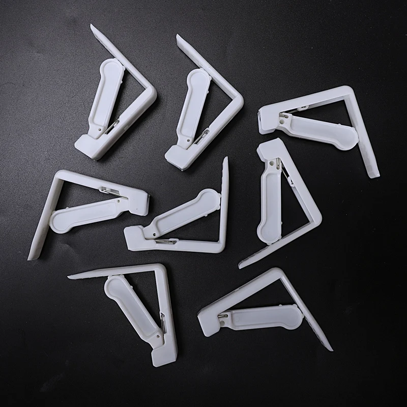 8 x скатерть Clipclamp Skirtingclips белый