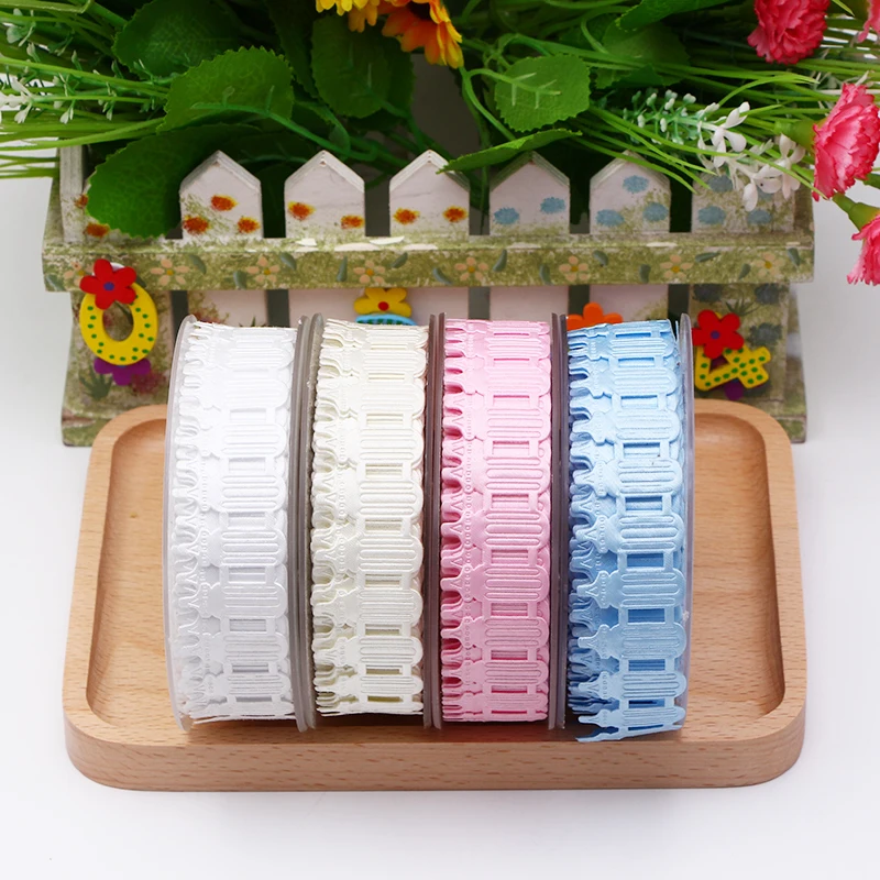 

2.2cm*15M/roll Pink Blue Feeding Bottle Baby Shower Ribbon decorations favor Gift Bags & Wrapping Supplies Party DIY Decoration