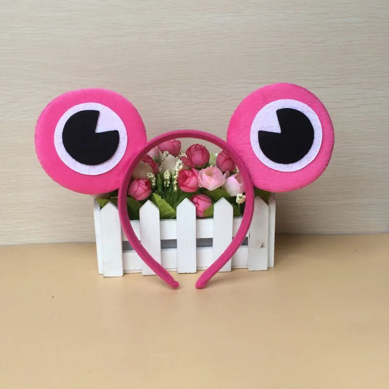 60 шт./лот DIY простой мульти ткань лягушка кошачьи уши повязки на голову детские повязки на голову Инструменты для укладки волос аксессуары HA1744