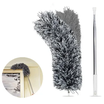 

Extendable Microfiber Duster Home Office Car Dust Cleaner Furniture Handle Telescopic Cleaning Brushes