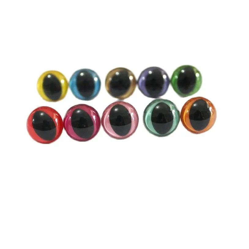 Animal Eyes Dolls Accessories Plastic Doll Eyes Safety Eye Cat