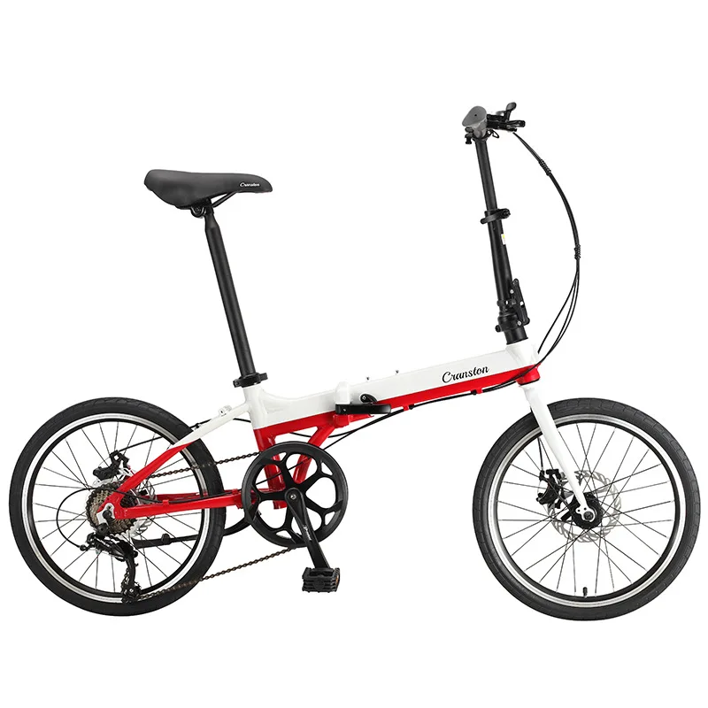 

7-speed Aluminum Alloy Folding Bicycle Bike Adult Portable Urban Multi Speed Small Wheeled Bikes Foldable City Bicycles