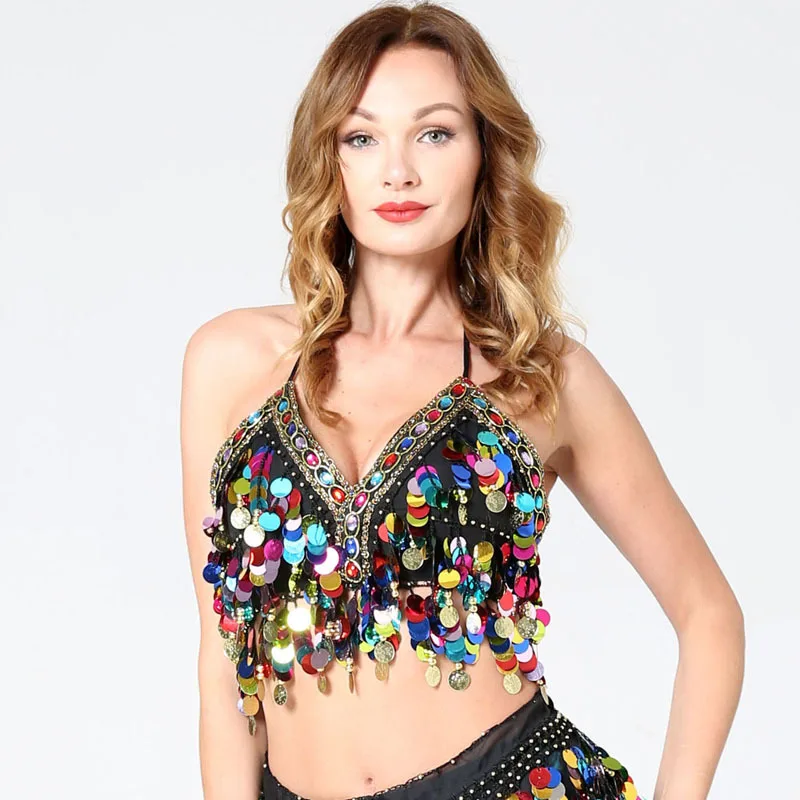 sequin tassel crop top (3)