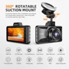 AZDOME M01 Dash Cam 3 pulgadas 2.5D IPS pantalla coche DVR grabadora Full HD 1080P coche videocámara Dashcam dash Cámara registro ► Foto 2/6