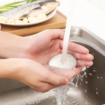 

Stainless Steel Magic Soap Eliminating Garlic Onion Odor Kitchen Gadget Smells I6A7