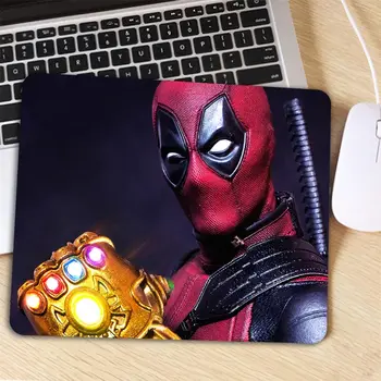 

Funny Deadpool Printed Game Mouse Pad Gamer Computer Mousepad Anti-slip Natural Rubber Gaming Mause Mice Mat 300x250x2mm