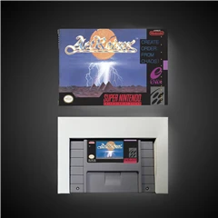 

ActRaiser - RPG Game Card Battery Save US Version Retail Box