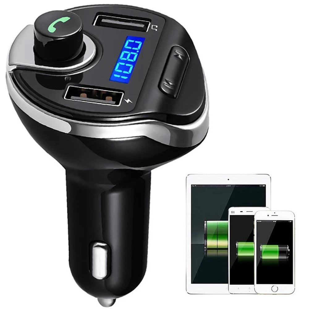 Hands-free вызов Автомобильный Bluetooth беспроводной fm-радио адаптер USB зарядное устройство SD аудио приемник MP3-плеер Автомобильная Зарядка автомобильная аудиосистема