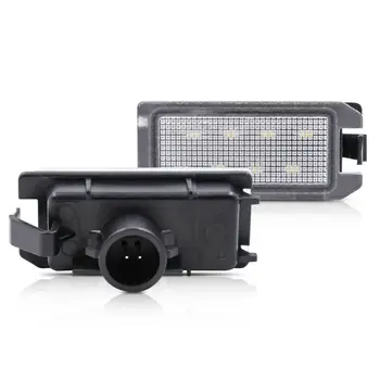

SMD Lights Numbe R License Plate Free Lamp For Fiat 500C 2013-2019 2pcs