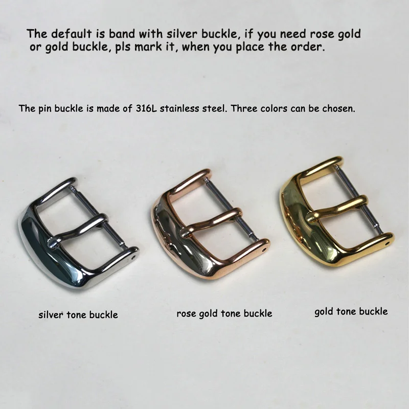mark for clasp color PESNO подходит для Bvlgari-Bvlgari BB42 натуральная кожа часы с ремешком из кожи крокодила ремни Для мужчин браслет на запястье 21 мм черный аксессуары - Цвет ремешка: mark for clasp color
